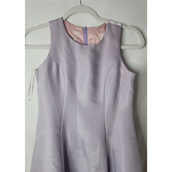 Jessica McClintock- Girl's formal Dress with Cardigan- Purple- size 10 - Picture 5 of 10